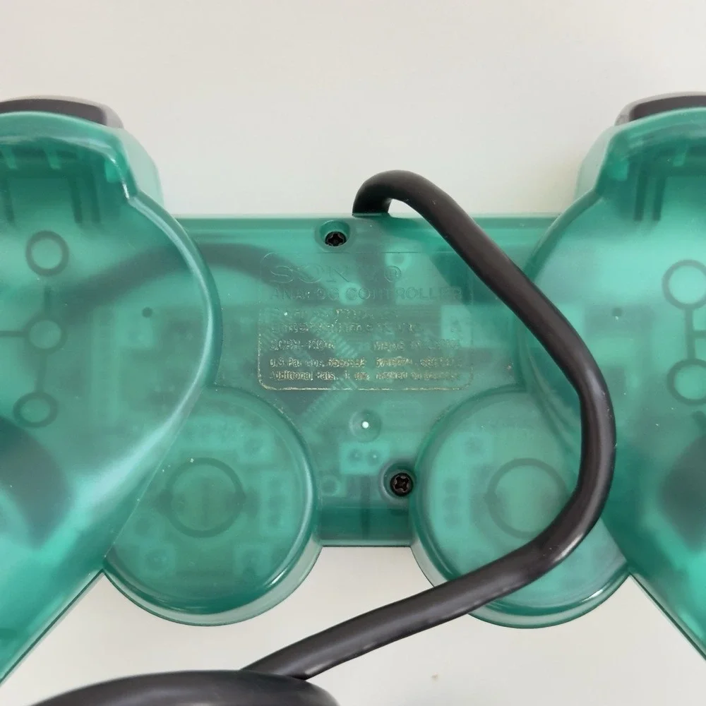 Sony PS2 PS3 PS4 Controllers Wireless Wired Green Black Camo Lot Of 3 UNTESTED